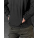 Демисезонная тактическая куртка Soft Shell Silver Knight Windstoper black ОР1232