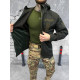 Тактична куртка softshell софтшел олива фліс ВТ5955