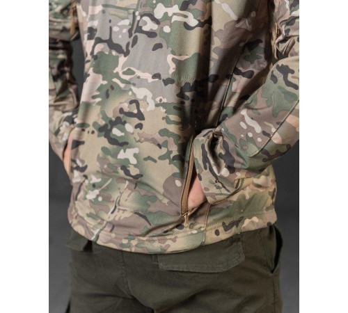 Весняна тактична куртка Soft Shell Silver Knight Windstoper мультикам ОР1234