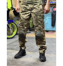Штани чоловічі військові штани піксель із наколінниками Корд тканина міцна саржа 58