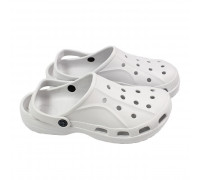 Белые кроксы медицинская обувь, сабо "Like Crocs" 44/45 размер