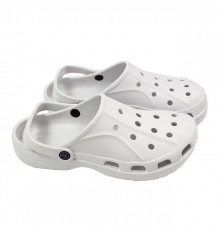 Білі крокси медичне взуття, сабо "Like Crocs" 44/45 розмір