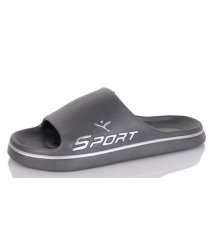 Шлепанцы мужские Sport серый TapMal 45/46