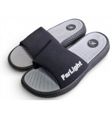 Мужские шлепанцы Far-Light черные 41 р - 26,5 см