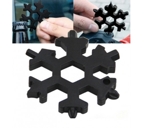Мультитул 18 в 1 отвертка в виде снежинки snowflake wrench tool ART-5626 (200 шт/ящ) за 163 грн