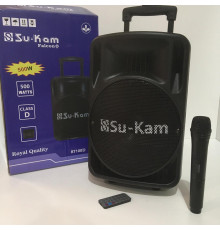 Портативная колонка SU-KAM ART 7121/ BT-100 D+1 mic+ BT (1 шт/ящ)