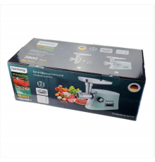 Мясорубка электрическая Rainberg 3800W с насадками и реверсом RB-2272 (4)