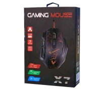 Мышка проводная игровая GAMING MOUSE X7/ 8890 1.5м Черная с подсветкой (60)