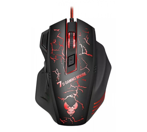 Мышка проводная игровая GAMING MOUSE X7/ 8890 1.5м Черная с подсветкой (60) за 373 грн