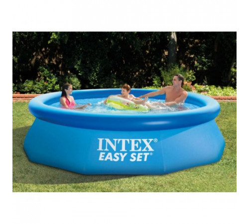 Надувной семейный бассейн фильтр-насос в комплекте 305*61см Intex 28118 3077л (IGR24)