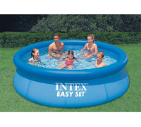 Надувной бескаркасный круглый бассейн Intex 28132 (366-76см, 5621 л, фильтр-насос 230V)