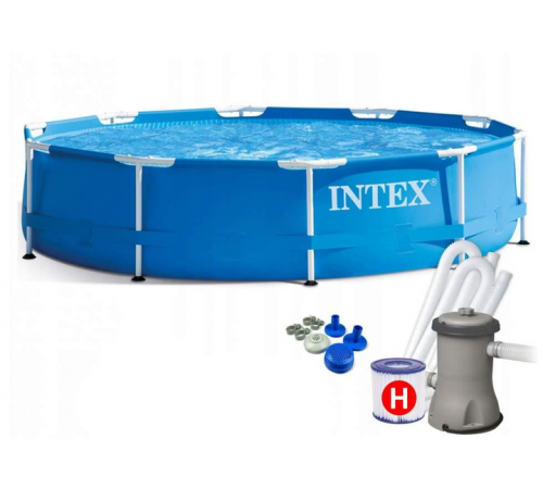 Бассейн каркасный Intex 28202 305х76 см + фильтр-насос