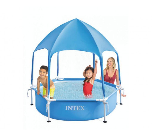 Бассейн каркасный METAL FRAME Intex 28209, 183 x 38 см 700 л