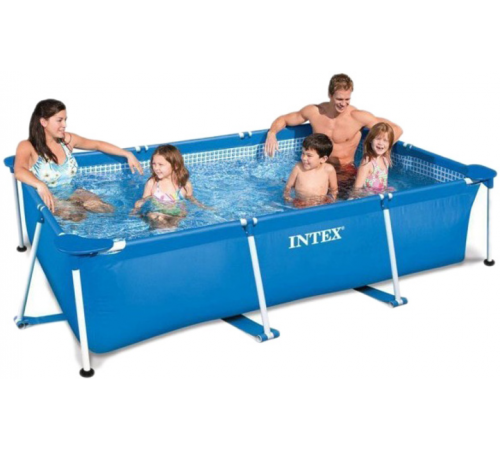 Бассейн каркасный Intex 28272 прямоугольный 300х200х75см, 3834л