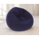 Надувне крісло-пуф Inflatable Sofa / Надувне крісло-мішок 110×110×85 см Фіолетове