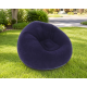 Надувне крісло-пуф Inflatable Sofa / Надувне крісло-мішок 110×110×85 см Фіолетове