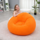 Надувне крісло-пуф Inflatable Sofa / Надувне крісло-мішок 110×110×85 см Помаранчевий за 660 грн