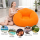Надувне крісло-пуф Inflatable Sofa / Надувне крісло-мішок 110×110×85 см Помаранчевий за 660 грн