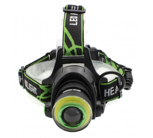Налобний ліхтар PL-107, BL-T106-T6, 2х18650, ЗУ microUSB, T6+Cob, Zoom (60) за 394 грн