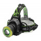 Налобний ліхтар PL-107, BL-T106-T6, 2х18650, ЗУ microUSB, T6+Cob, Zoom (60) за 394 грн