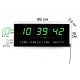 Цифровий настінний годинник VST 3615-2 Led, GREEN (24) за 869 грн