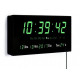 Цифровий настінний годинник VST 3615-2 Led, GREEN (24) за 869 грн