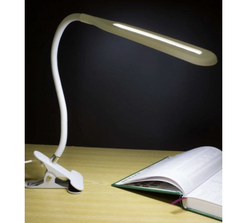 Настольная лампа на прищепке гибкая LED Beluck BL-01 с USB кабелем