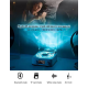 Портативная беспроводная колонка Bluetooth в виде винилового проигрывателя граммофона с часами и ночником