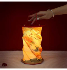 Настольный вращающийся светильник – ночник Rotating lamp USB с встроенным аккумулятором и сенсорным управлением