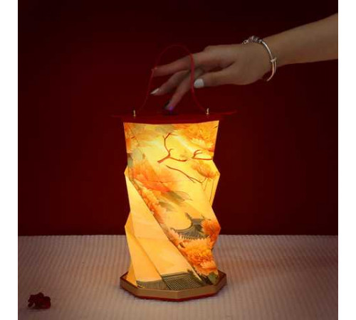 Настольный вращающийся светильник – ночник Rotating lamp USB с встроенным аккумулятором и сенсорным управлением