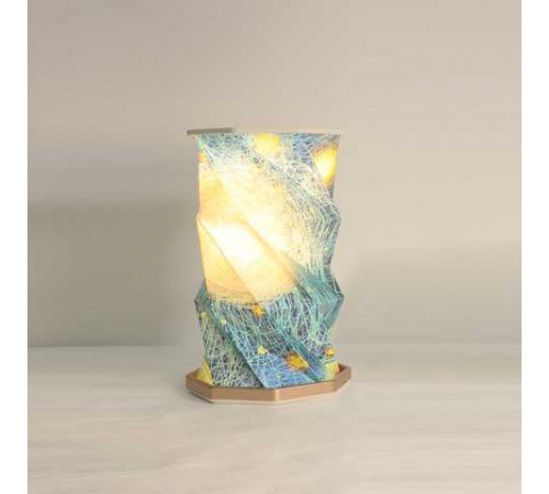 Настольный вращающийся светильник – ночник Rotating lamp USB с встроенным аккумулятором и сенсорным управлением