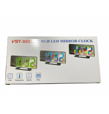 Настольные часы от сети VST-888H RGB/ 9975 (60)