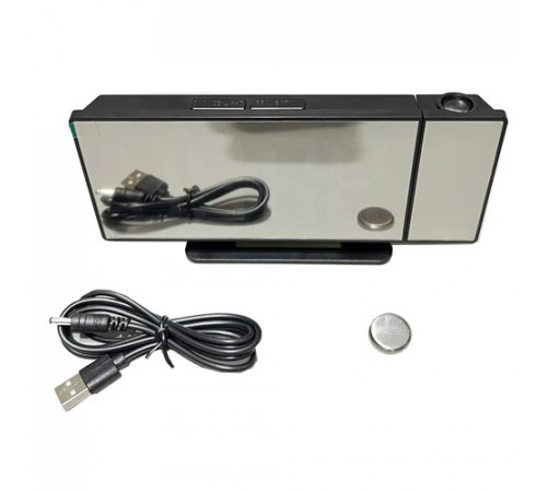 Часы сетевые проекционные VST-896S-4/ 9091, зеленые, температура, USB (80) за 570 грн