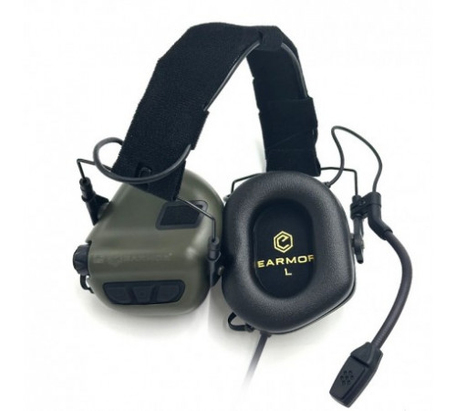 Навушники для стрільби активні Earmor SE32 з мікрофоном.m32