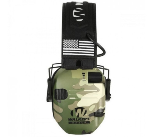 Стрелковые наушники активные Walker’s Razor цвет мультикам.Wolkers CP