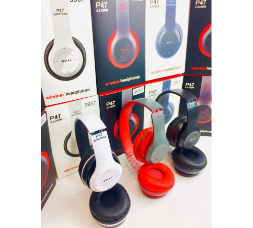 Навушники вакуумні з мікрофоном Bluetooth MDR P47+BT/3957 (100 шт) за 585 грн
