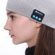 Портативная колонка ШАПКА с bluetooth наушниками SPS Hat BT True. Цвет: серый NY-68