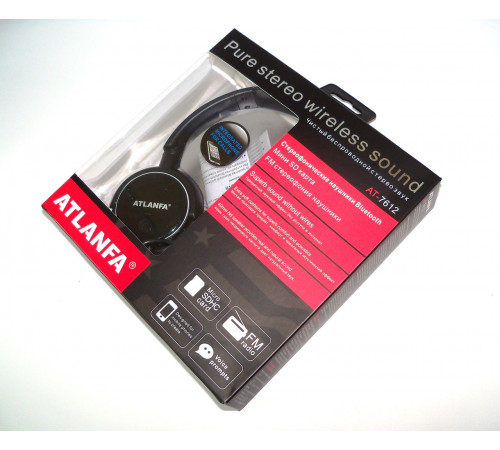 Наушники со встр. MP3 плеером+Bluetooth AT-7612 (40) за 683 грн