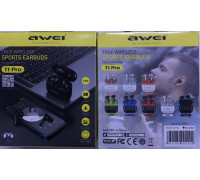 Bluetooth навушники AWEI T1 PRO TWS Bluetooth (120 шт)