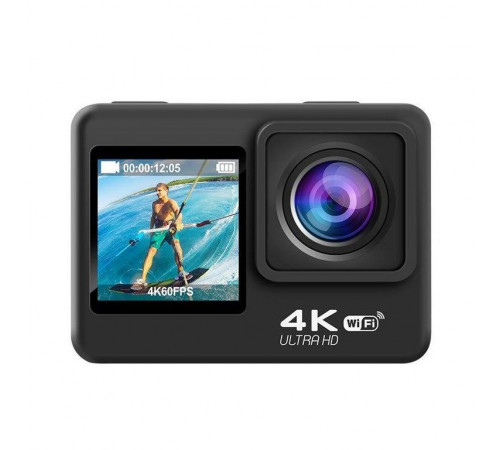 Камера 4к с креплением на шлем єкшн Action Camera экстрим для велосипела, для гор, для туризма.