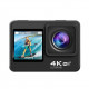 Камера 4к с креплением на шлем єкшн Action Camera экстрим для велосипела, для гор, для туризма.