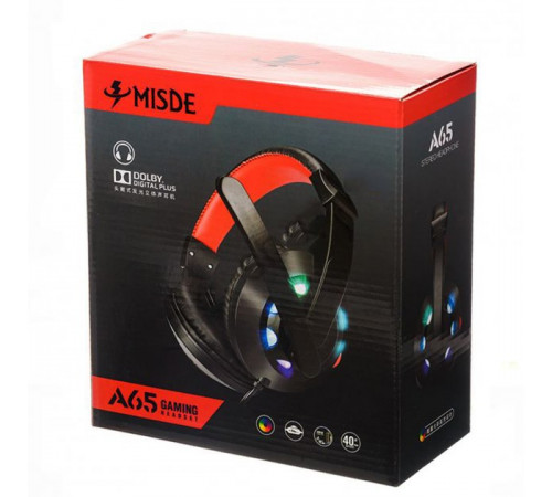 Игровые наушники с микрофоном Gaming MDR A65
