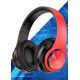 Беспроводные наушники B39, с микрофоном / Накладные bluetooth наушники с подсветкой