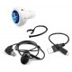 Беспроводные стерео наушники AirBeats Bluetooth mini 4.0 Stereo Headset White блютуз гарнитура