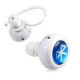 Беспроводные стерео наушники AirBeats Bluetooth mini 4.0 Stereo Headset White блютуз гарнитура