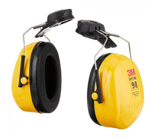 Захисні навушники 3M Peltor Optime 98 H9P3E з кріпленням на каску.ATH10