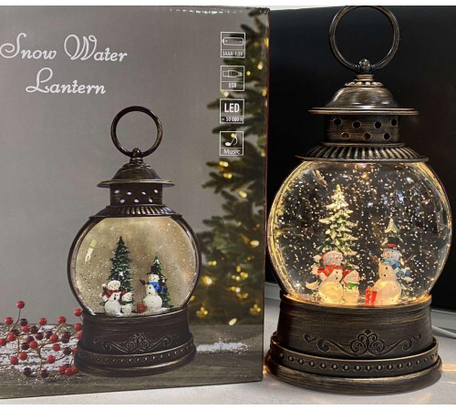 XMAS Новогодний ночник винтажный фонарь WDL-2103C/ 10084 7,5 см (12) за 1139 грн