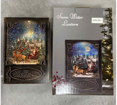 XMAS Новогодний ночник книга WDL-24023A/ 10090 19,1 см (12) за 1708 грн