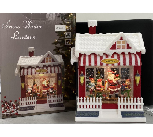 XMAS Новогодний ночник Рождественский магазин WDL-24058/ 10095 25,5 см (8) за 2484 грн