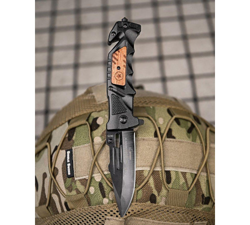 Нож выкидной Böker black РП7337